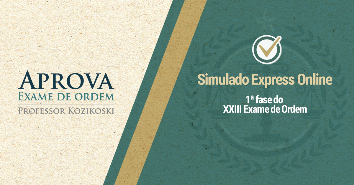 Portal exame de ordem simulado